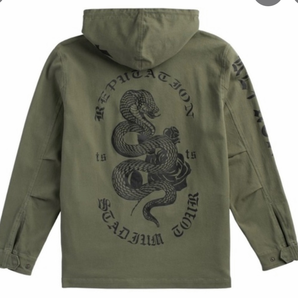Taylor Swift Reputation Zip Up Jacket